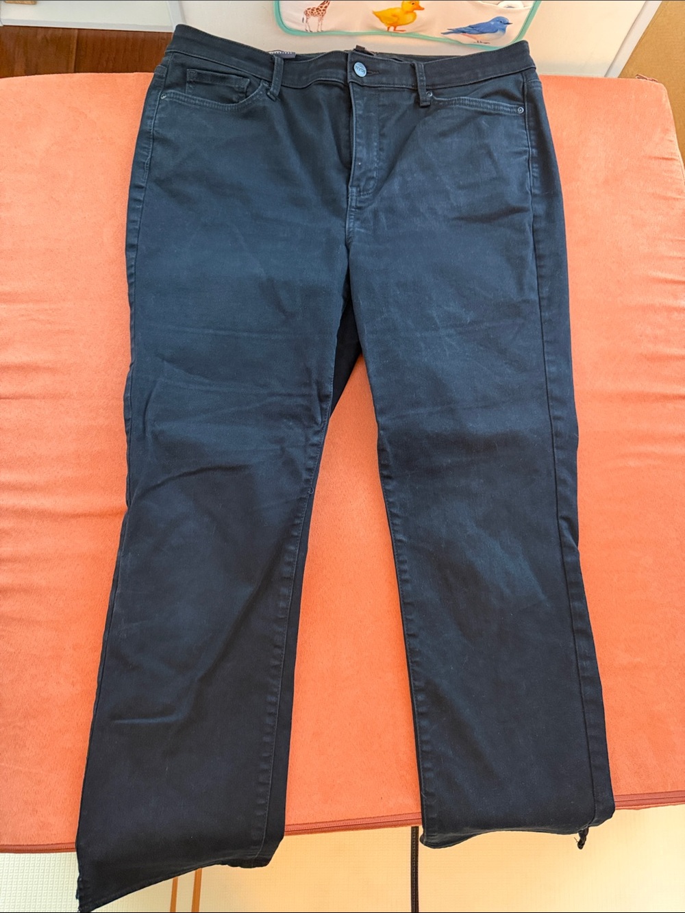 NYDJ Women's Straight-Leg Crop Jeans in Black